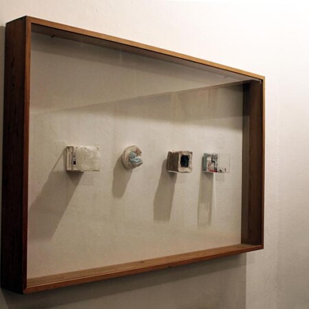 2012. "Bailando con mis ríos", de la exposición "Identidades, Autobiografía y Autonarratives", XI Convocatoria Internacional de Pequeño Formato.