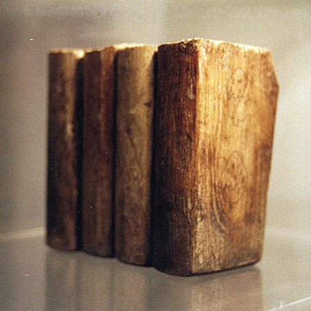 2005. "My father's library" within the project "Transnegative", VI International Exhibition of Small Format Contemporary Art.